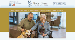 Desktop Screenshot of holyspiritretirementhome.com